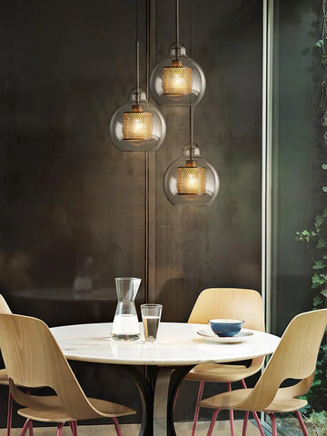 Chiswick Glass Pendant with Combinaton - Art Glass-1-Yiosilamp