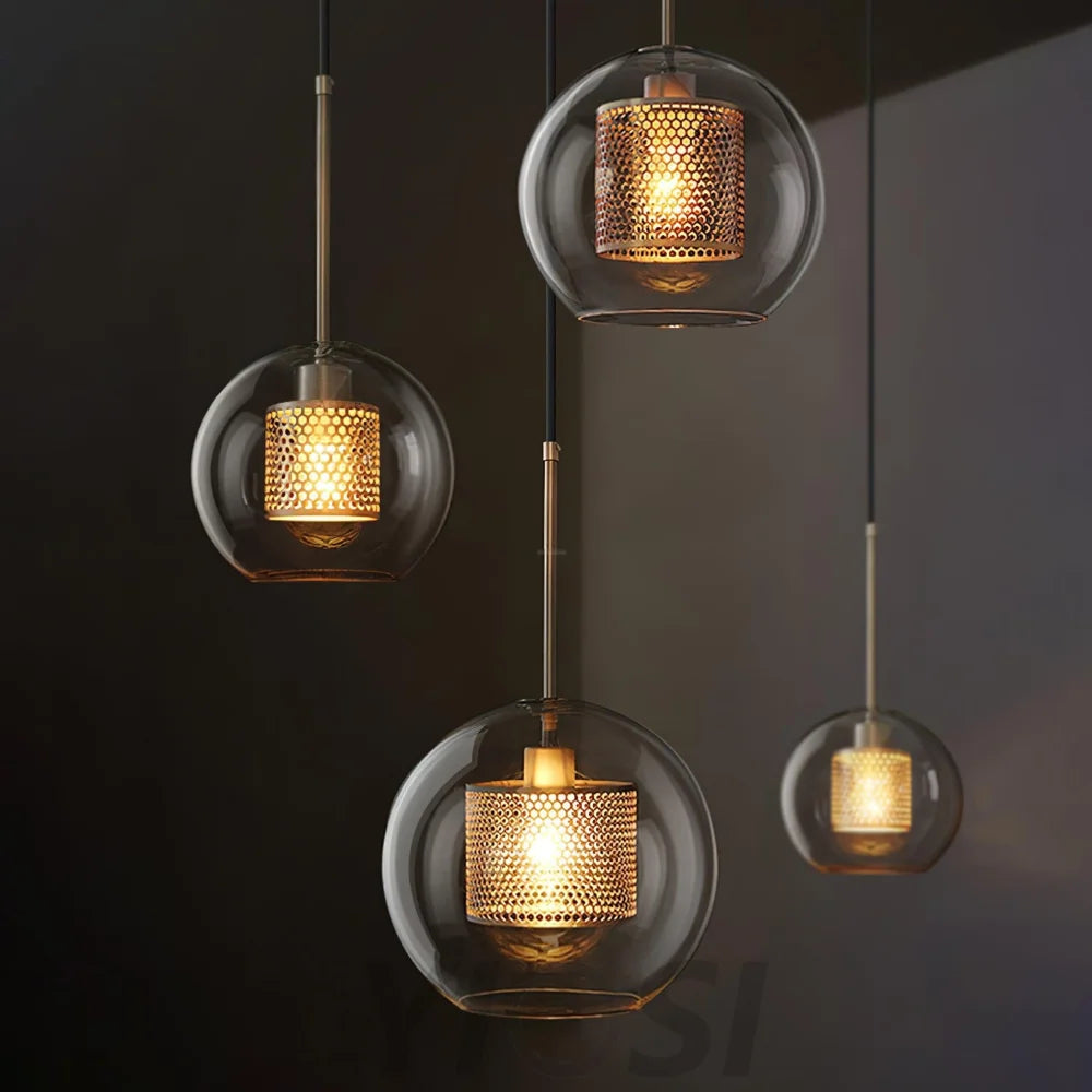 Chiswick Glass Pendant with Combinaton - Art Glass-1-Yiosilamp