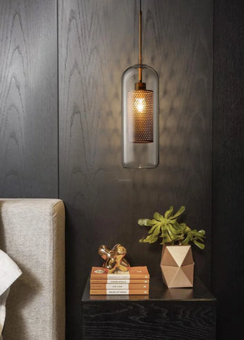 Chiswick Glass Pendant with Combinaton - Art Glass-1-Yiosilamp