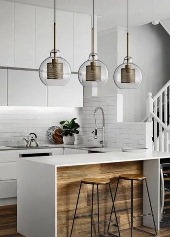 Chiswick Glass Pendant with Combinaton - Art Glass-1-Yiosilamp