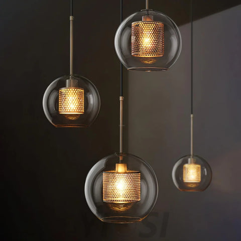 Chiswick Glass Pendant with Combinaton - Art Glass-1-Yiosilamp
