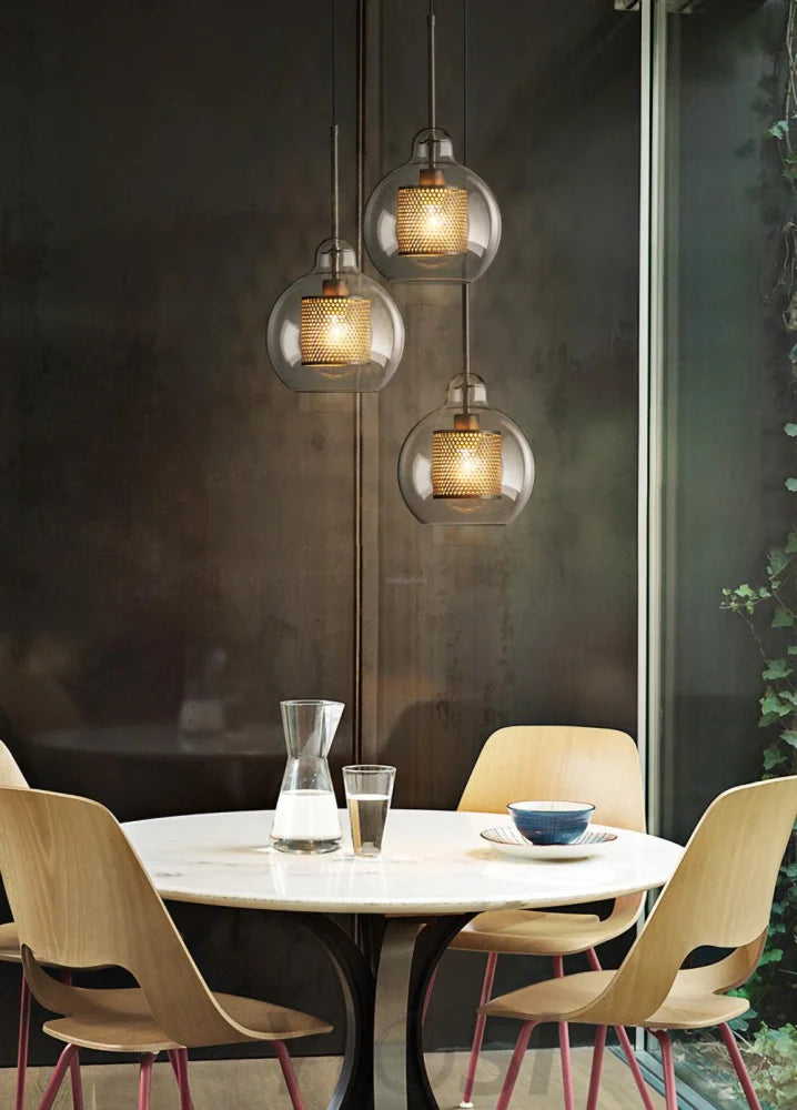 Chiswick Glass Pendant with Combinaton - Art Glass-1-Yiosilamp