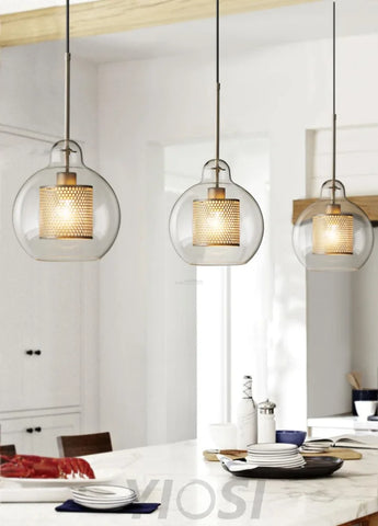 Chiswick Glass Pendant with Combinaton - Art Glass-1-Yiosilamp
