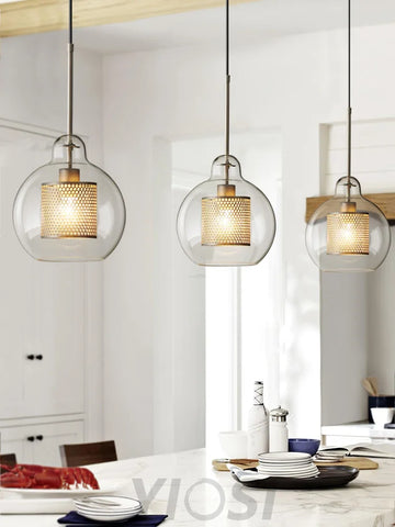 Chiswick Glass Pendant with Combinaton - Art Glass-1-Yiosilamp