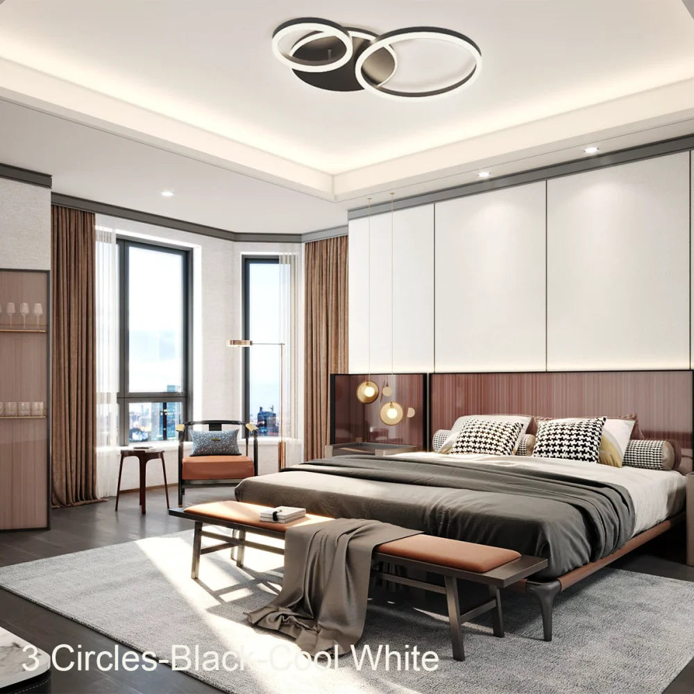 Chloe Contemporary Flush Mount Ceiling Light - Optimized, Semi Flush Mounts-1-Yiosilamp
