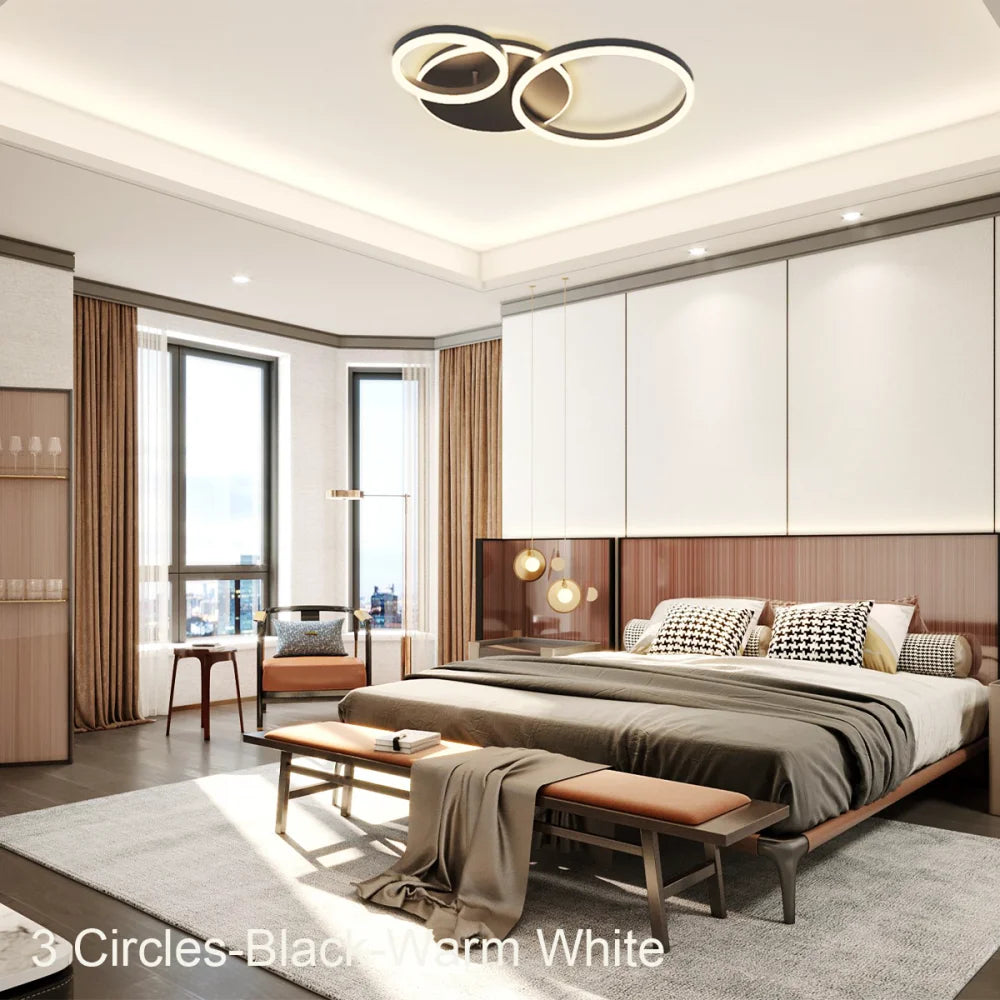 Chloe Contemporary Flush Mount Ceiling Light - Optimized, Semi Flush Mounts-1-Yiosilamp
