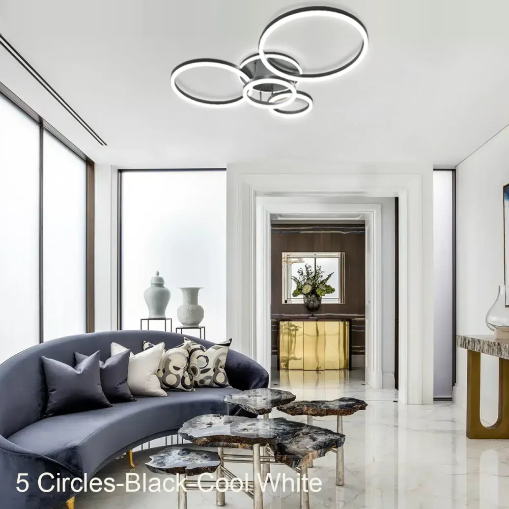Chloe Contemporary Flush Mount Ceiling Light - Optimized, Semi Flush Mounts-1-Yiosilamp