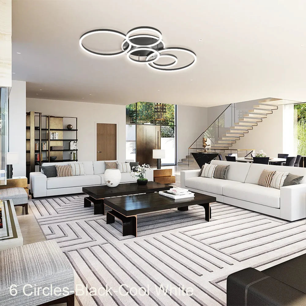 Chloe Contemporary Flush Mount Ceiling Light - Optimized, Semi Flush Mounts-1-Yiosilamp