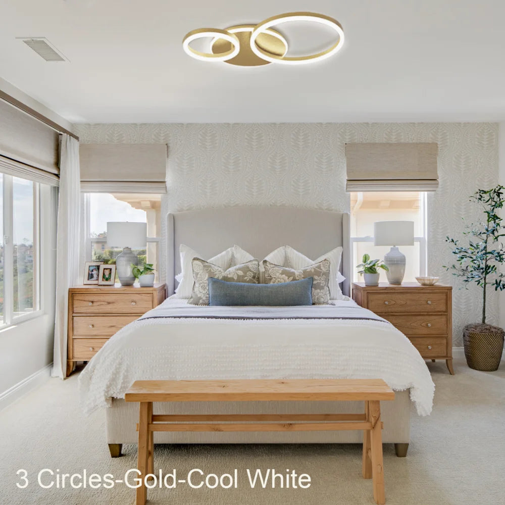 Chloe Contemporary Flush Mount Ceiling Light - Optimized, Semi Flush Mounts-1-Yiosilamp