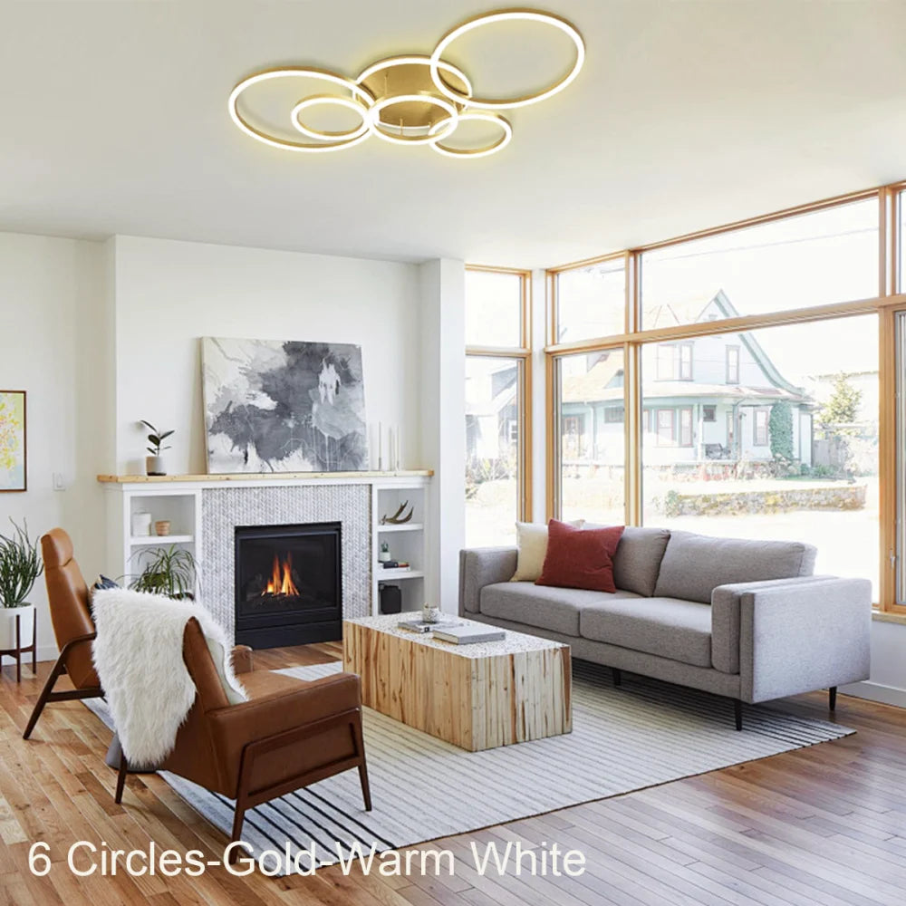 Chloe Contemporary Flush Mount Ceiling Light - Optimized, Semi Flush Mounts-1-Yiosilamp