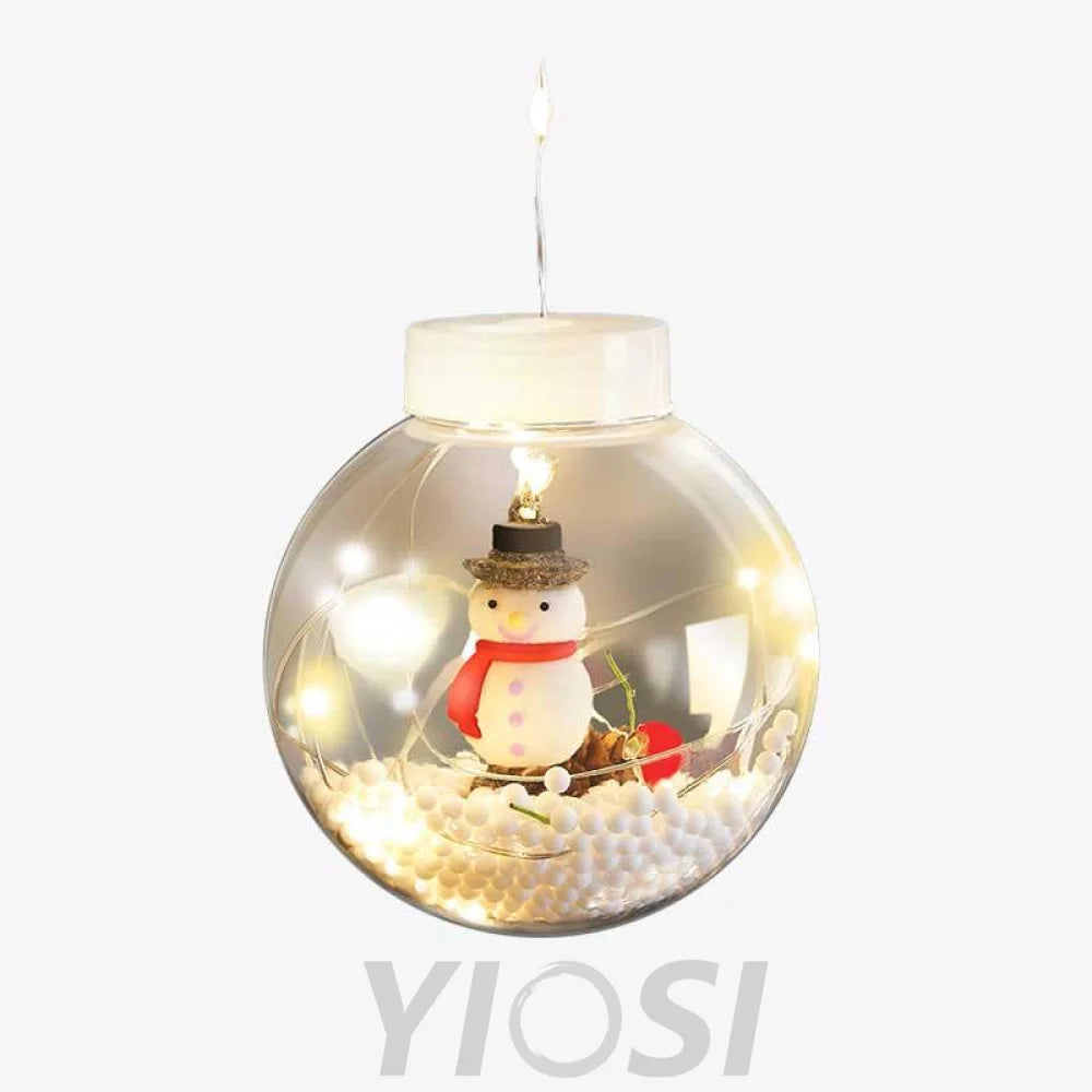 Christmas Ball String Lights ∅ 118.1″ - Linellae-1-Yiosilamp