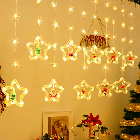Christmas LED Decor String Lights ∅ 118.1″ - Linellae-1-Yiosilamp