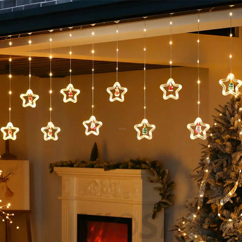Christmas LED Decor String Lights ∅ 118.1″ - Linellae-1-Yiosilamp