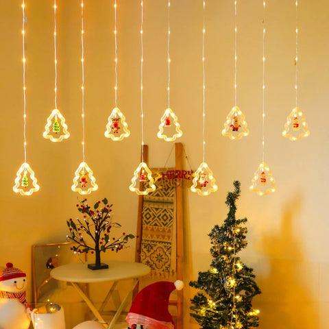Christmas LED Decor String Lights ∅ 118.1″ - Linellae-1-Yiosilamp