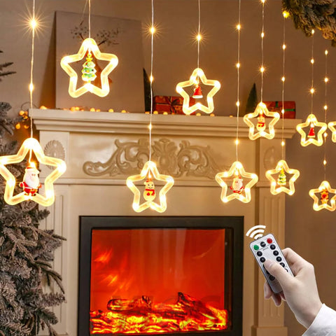 Christmas LED Decor String Lights ∅ 118.1″ - Linellae-1-Yiosilamp