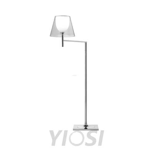 Chrome Prism Bending Floor Lamps - Bent-1-Yiosilamp