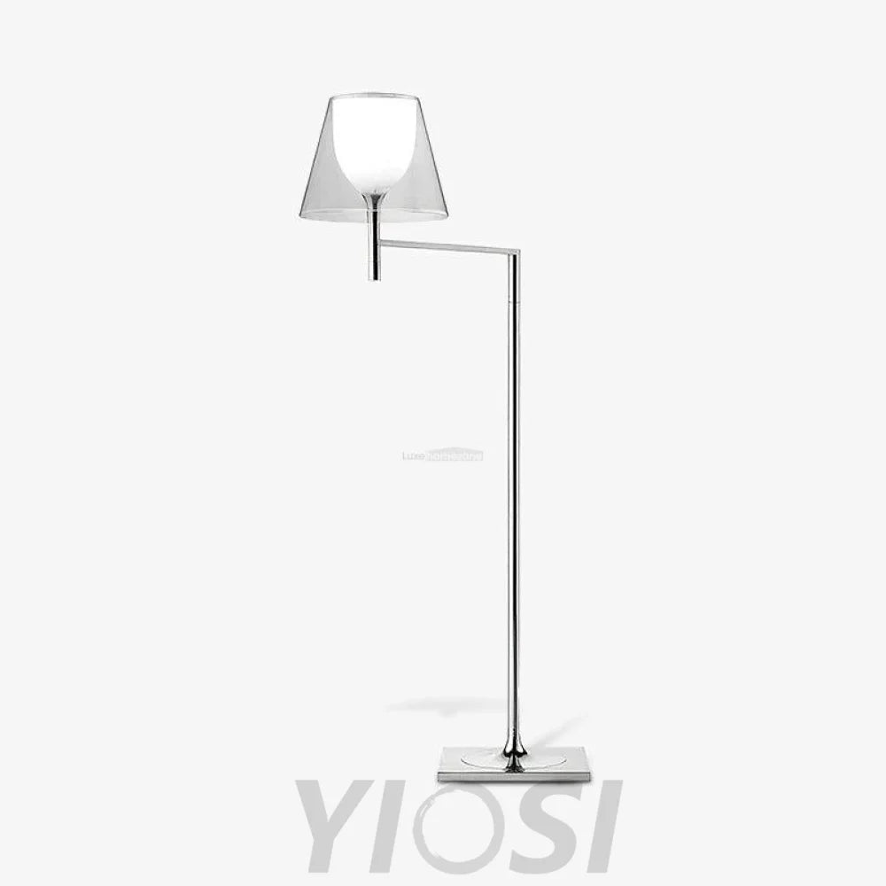 Chrome Prism Bending Floor Lamps - Bent-1-Yiosilamp