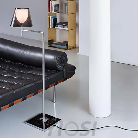 Chrome Prism Bending Floor Lamps - Bent-1-Yiosilamp