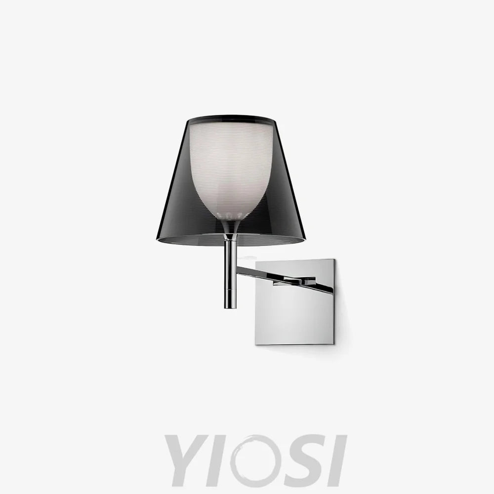 Chrome Prism Wall Sconce - Grain-1-Yiosilamp