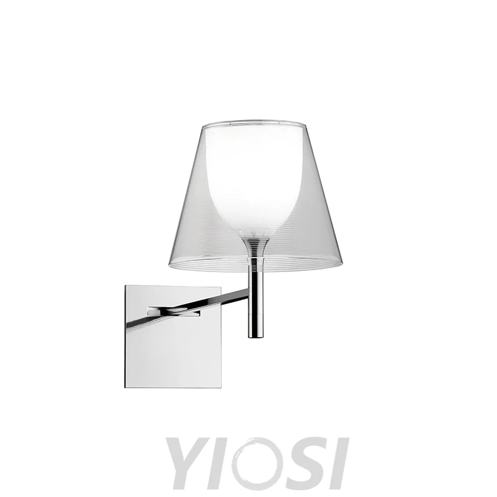 Chrome Prism Wall Sconce - Grain-1-Yiosilamp