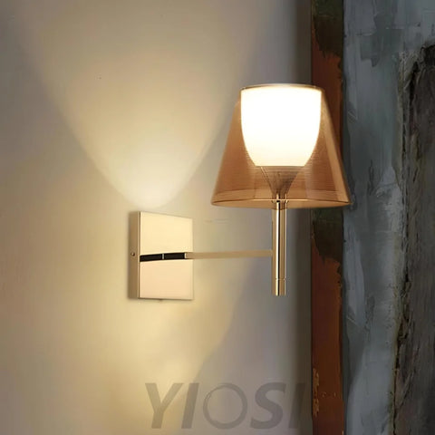 Chrome Prism Wall Sconce - Grain-1-Yiosilamp