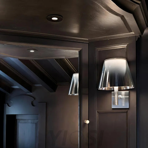 Chrome Prism Wall Sconce - Grain-1-Yiosilamp