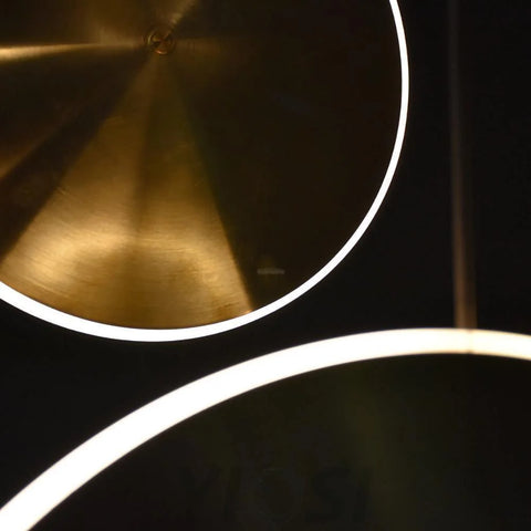 Chrona Dish Pendant Light ∅ 7.9″ - Circle-1-Yiosilamp