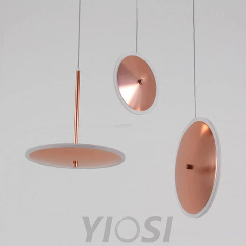 Chrona Dish Pendant Light ∅ 7.9″ - Circle-1-Yiosilamp