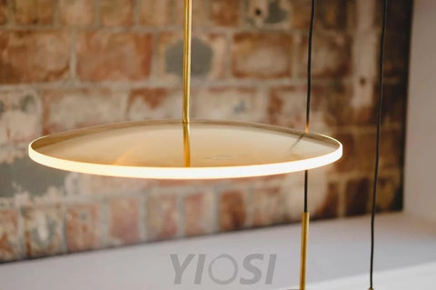 Chrona Dish Pendant Light ∅ 7.9″ - Circle-1-Yiosilamp