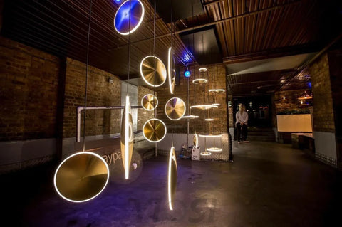 Chrona Dish Pendant Light ∅ 7.9″ - Circle-1-Yiosilamp