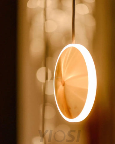 Chrona Dish Pendant Light ∅ 7.9″ - Circle-1-Yiosilamp