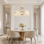 Cintura Leather Chandelier