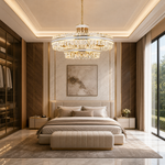 Cintura Leather Duo Chandelier