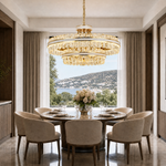 Cintura Leather Duo Chandelier