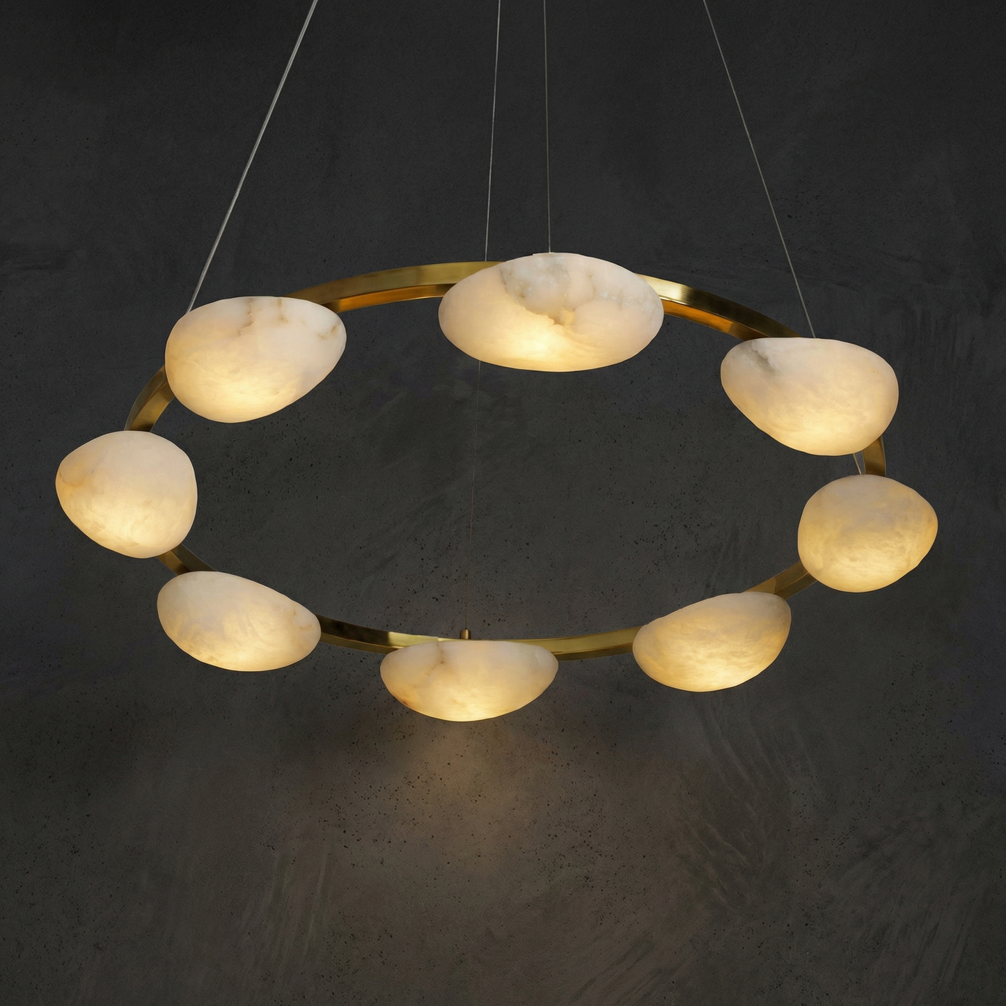 Yiosi Ciottolo Pebble Ring Chandelier - Image 1