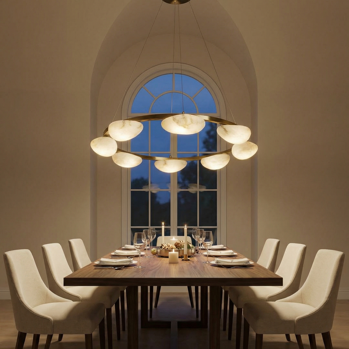 Yiosi Ciottolo Pebble Ring Chandelier - Image 4