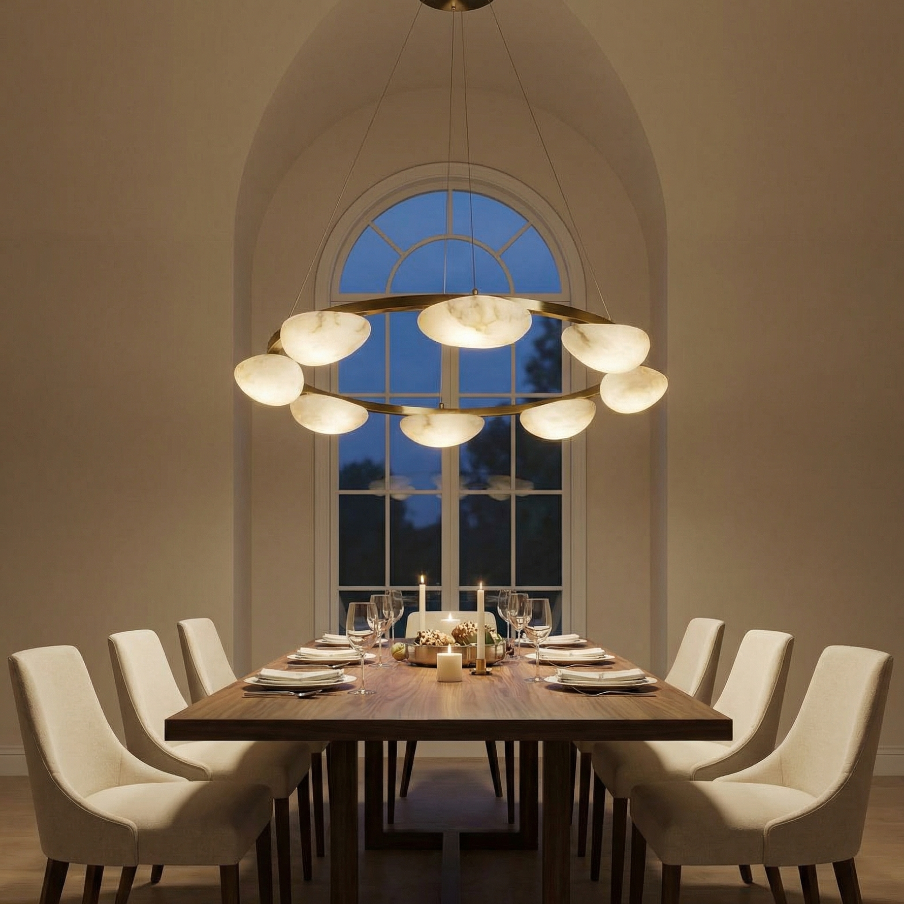 Yiosi Ciottolo Pebble Ring Chandelier - Image 4