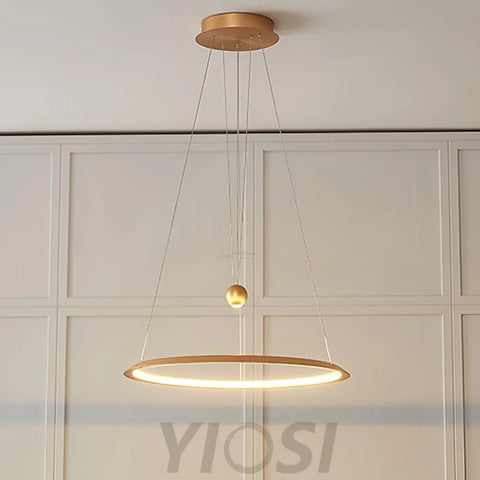 Circular LED Chandelier ∅ 23.6″ - ring-1-Yiosilamp