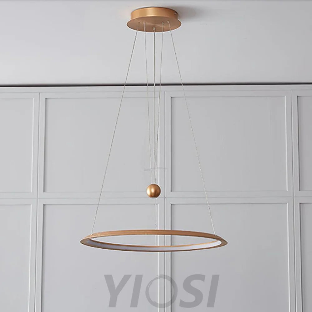 Circular LED Chandelier ∅ 23.6″ - ring-1-Yiosilamp
