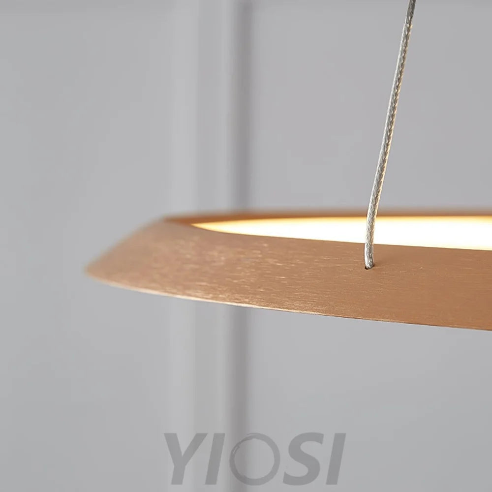Circular LED Chandelier ∅ 23.6″ - ring-1-Yiosilamp