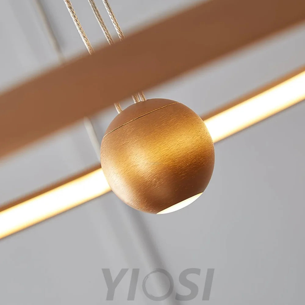 Circular LED Chandelier ∅ 23.6″ - ring-1-Yiosilamp