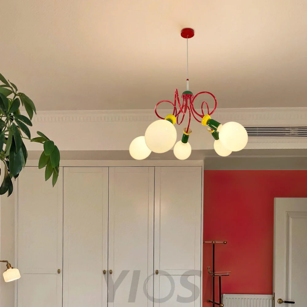 Circulo Play Pendant Lamp  ∅ 7.1″ Claw - Bend-1-Yiosilamp