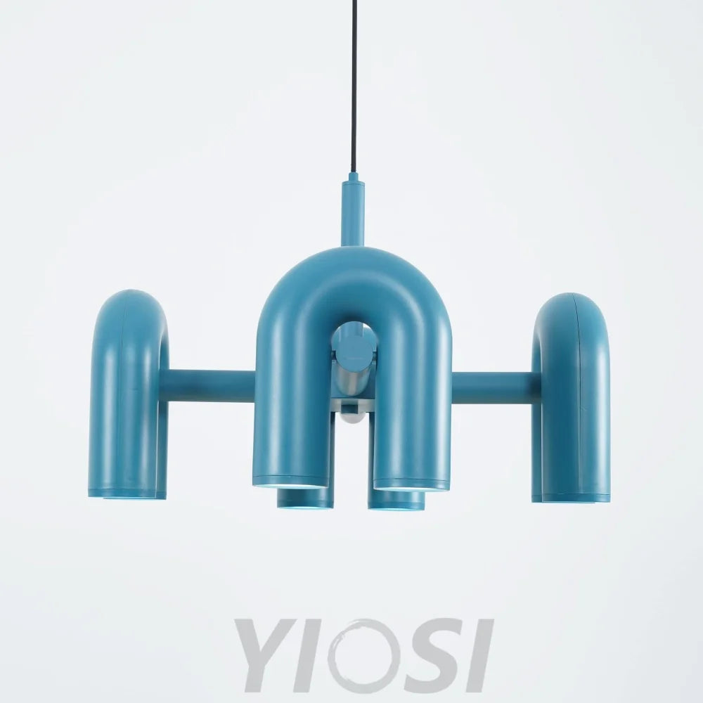 Cirkus Black Round/Linear Chandelier - Yiosilamp