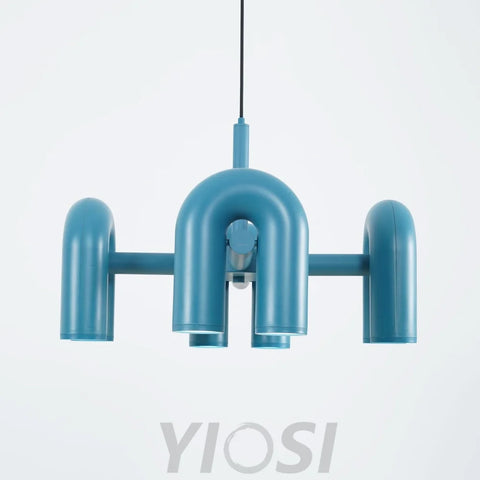 Cirkus Black Round/Linear Chandelier - Yiosilamp