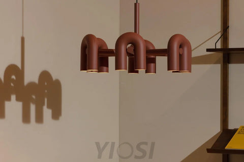 Cirkus Black Round/Linear Chandelier - Yiosilamp