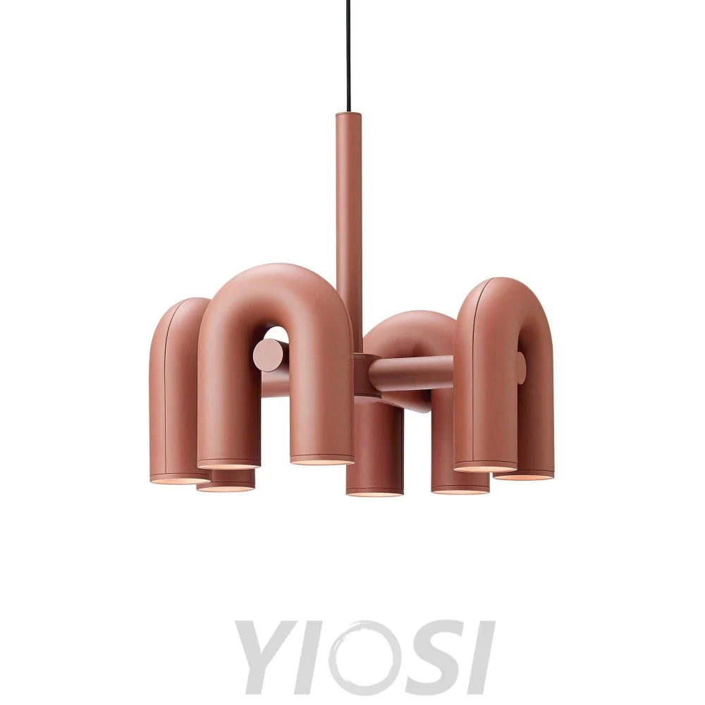 Cirkus Black Round/Linear Chandelier - Yiosilamp