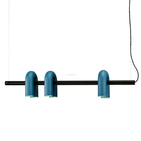 Cirkus Black Round/Linear Chandelier - Yiosilamp