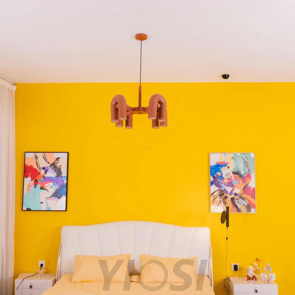 Cirkus Black Round/Linear Chandelier - Yiosilamp