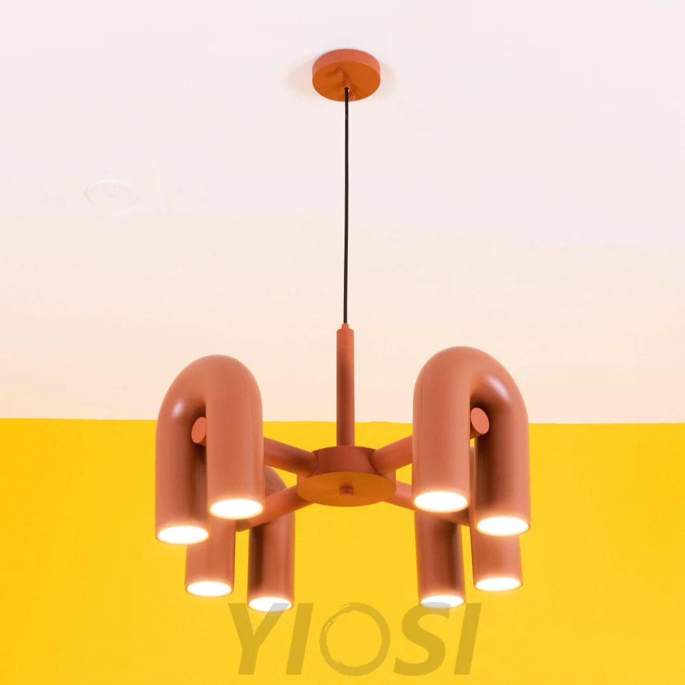 Cirkus Black Round/Linear Chandelier - Yiosilamp