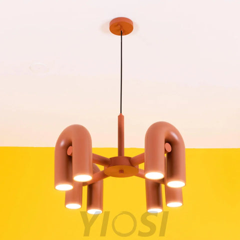 Cirkus Black Round/Linear Chandelier - Yiosilamp